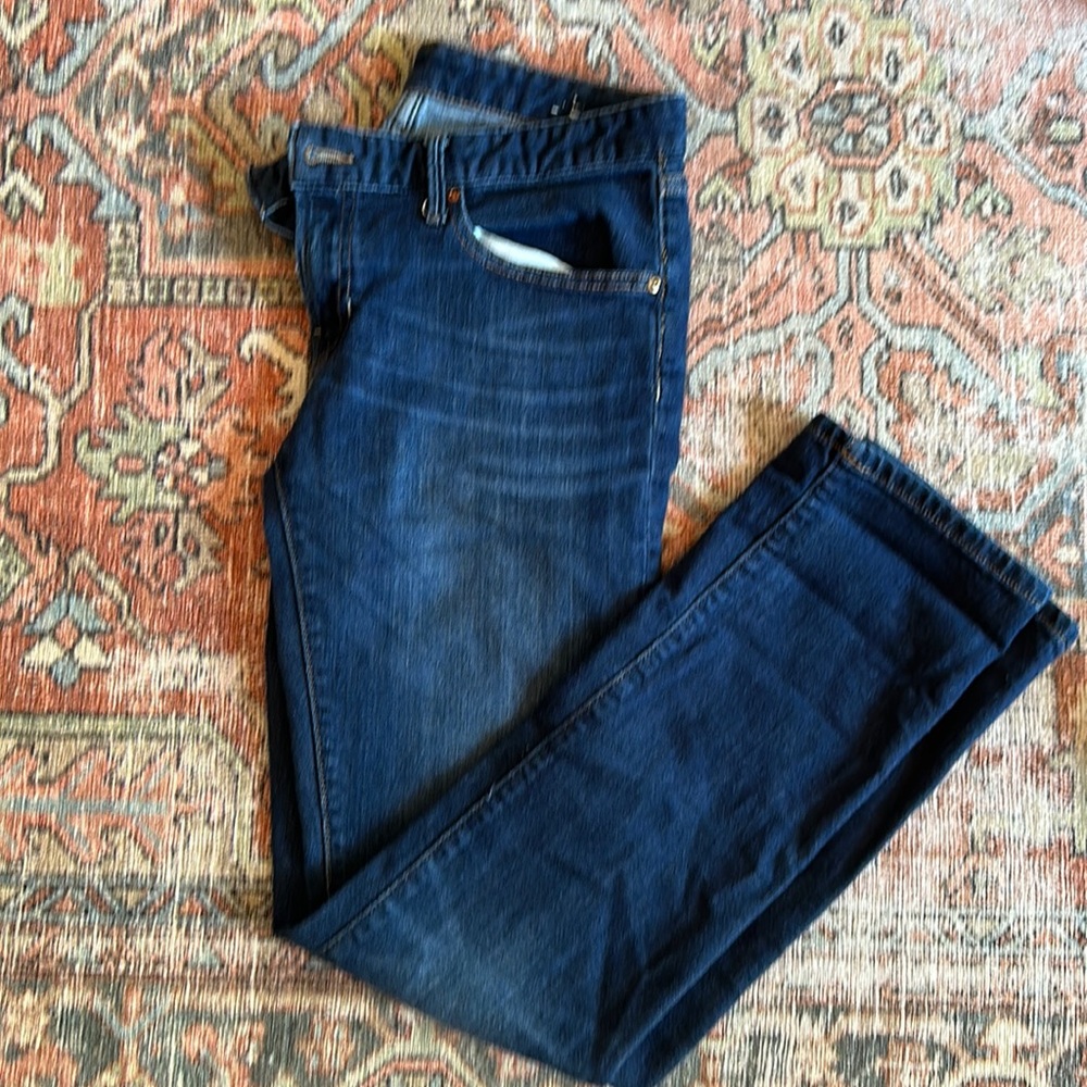 Boyfriend Jeans 1969 gap dark denim